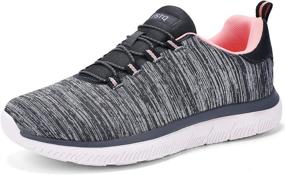img 4 attached to STQ Lightweight Walking Comfortable Sneakers Sports & Fitness
