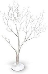 img 1 attached to 🎄 44LLC Decorative 39&#34; White Twig Tree: Perfect for Holiday, Wedding Home Décor, Displays & Promoting Events