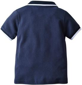 img 2 attached to Carlatar Little Gentleman Outfits Suspender Boys' Clothing in Clothing Sets