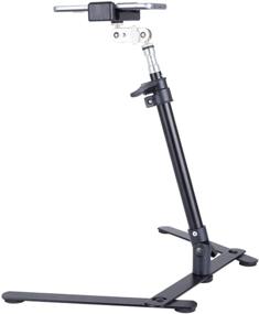 img 4 attached to Enhanced Adjustable Webcam Tripod with Cellphone Holder & Overhead Phone Mount - Ideal Stand for Teaching Online, Live Streaming, Food Crafting, Demo Drawing, Sketching & Recording