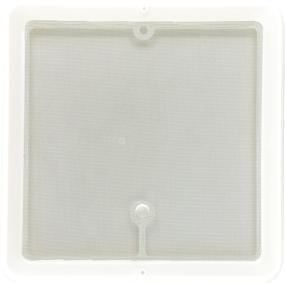 img 1 attached to 🏠 Heng's JRP1124R White Radius Corner Screen - Ideal for Jensen Roof Vents