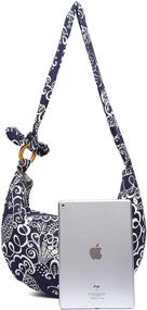 img 2 attached to COTON POSE Crossbody Bohemian Off White Women's Handbags & Wallets