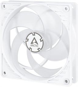 img 4 attached to ARCTIC P12 PWM PST - 120mm Computer Case Fan with Pressure-optimized Quiet Motor, White/Transparent, Fan Speed: 200-1800 RPM