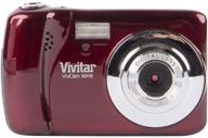 📸 vivitar vxx14 селфи-камера в красном цвете. логотип