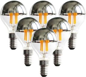 img 4 attached to 💡 Dimmable Edison Style Candelabra Bulb with Filament-equivalent Glow