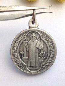 img 3 attached to Medal Saint Benedict String Cord