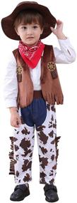 img 3 attached to 🤠 Wild West Adventure: Western Cowboy Style Costume Cosplay