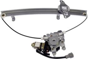 img 3 attached to 🚗 Dorman 741-723 Black Front Driver Side Power Window Regulator and Motor Assembly for Infiniti/Nissan Models: High Performance and Quality Assurance