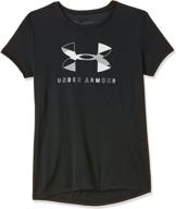 «👑 дарите силу вашей принцессе: футболка для тренировок для девочек under armour - разбудите в ней внутреннюю спортсменку!» логотип