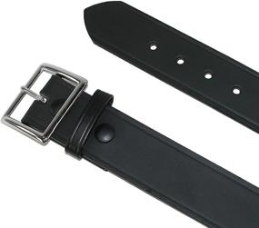 img 1 attached to Boston Leather Mens Garrison Black Men's Accessories