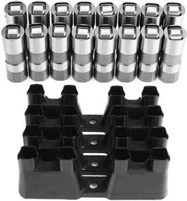 img 4 attached to 🔧 High-Quality Handor 16 Hydraulic Roller Lifters & 4 Guide Trays for GM Chevy LS-Series Engines 1997-2012 - Compatible with LS1 LS2 LS3 LS7, 12499225 12595365