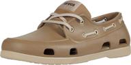 crocs men's shoes: classic casual espresso walnut - ultimate comfort and style logo