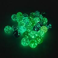 🔮 dark glass marbles: illuminated glow logo
