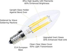 img 2 attached to 🔌 European Equivalent of Lamsky Filament: Non-Dimmable Industrial Electrical Solution