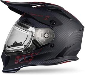 img 2 attached to 🔥 Discover the Cutting-Edge 509 Delta R3 Carbon Fiber Ignite Helmet in Red - Size Medium