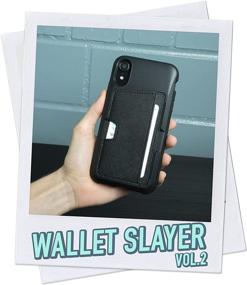 img 3 attached to 📱 Impressive Smartish iPhone XR Wallet Case: Wallet Slayer Vol. 2 [Slim Protective Kickstand] Credit Card Holder for Apple iPhone 10R (Silk) - Flavor of The Month