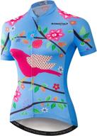 🚴 women's mountain bike jersey - quick dry cycling shirt top for comfortable biking logo