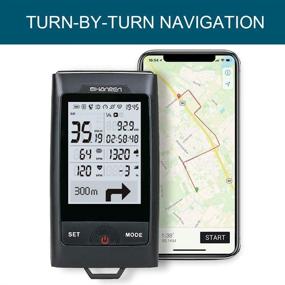 img 1 attached to 🚴 SHANREN GPS Bike Computer Di-Pro: Advanced Front Light, Bluetooth/Wireless Speedometer and Odometer for Cycling Enthusiasts