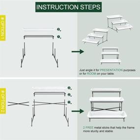 img 2 attached to 🍽️ Revolutionary Collapsible Porcelain Platters: Enhanced Durability for Elegant Presentations