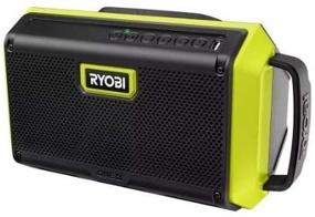 img 1 attached to Динамик RYOBI 18V ONE+ с Bluetooth: идеальный компаньон для аудио без инструментов