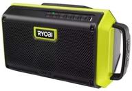 динамик ryobi 18v one+ с bluetooth: идеальный компаньон для аудио без инструментов логотип