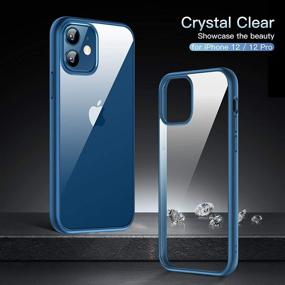 img 3 attached to CASEKOO Crystal Clear Compatible With IPhone 12 Case