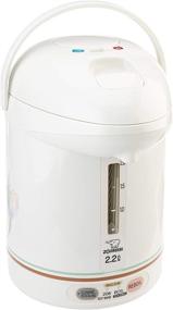 img 4 attached to 🌺 Zojirushi CW-PZC22FC Micom Super Boiler Floral: 2.2L Capacity for Maximum Convenience