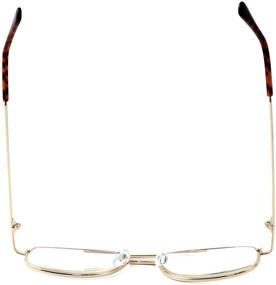 img 1 attached to 🕶️ Calabria 8151 Men's Metal Aviator Reading Glasses: Lightweight & Comfortable