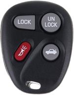 🔑 eccpp keyless entry remote key fob replacement for buick, chevy silverado, gmc, pontiac, saturn, oldsmobile, cadillac escalade series abo1502t 16245100 16207901: find your perfect remote replacement logo
