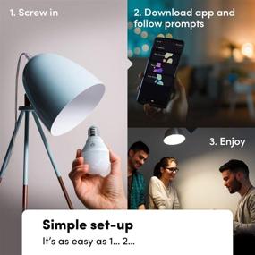 img 2 attached to 🔌 LIFX L3A19LW06E26CA Dimmable Smart LED Bulb - Required and Compatible