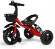 cool toddlers children tricycle multicolor tricycles, scooters & wagons logo