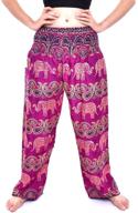 👧 bohotusk bohemian girls harem elasticated clothing: trendy pants & capris for fashionable girls logo