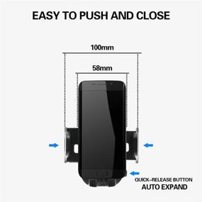 img 3 attached to 📱 Versatile Phone Mount for iPhone 11 Pro XS Max X XR 8 Plus Samsung Galaxy S20 S10 S9 S8 Note 10 & More - Secure Car Dashboard and Windshield Holder