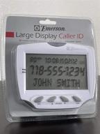 📞 enhanced caller id experience with emerson em50ld large display caller id logo