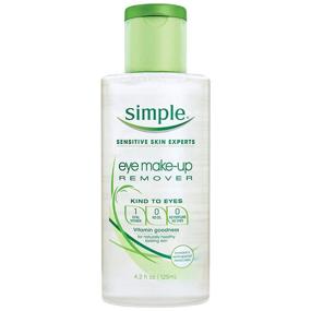img 4 attached to 👁️ Simple Kind to Eyes Eye Makeup Remover: Gentle & Effective, 4.2 oz