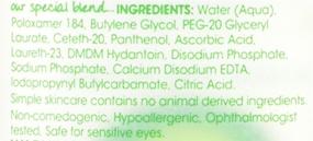 img 1 attached to 👁️ Simple Kind to Eyes Eye Makeup Remover: Gentle & Effective, 4.2 oz