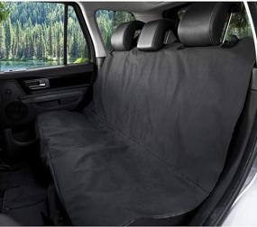 img 3 attached to 🐾 BarksBar Original Pet Seat Cover for Cars: Black, Water Resistant & Hammock Convertible - A Versatile Must-Have for Pet Owners on the Go!