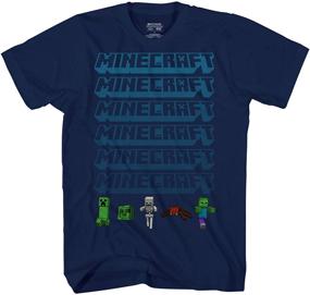 img 4 attached to Minecraft Boys Video Game T Shirt Boys' Clothing for Tops, Tees & Shirts