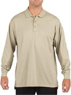 👕 5 11 tactical sleeve tshirt silver - premium men's shirt for versatile style and performance logo