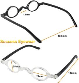 img 2 attached to Set of 3 Professor Reading Glasses for Men and Women - Quality Fashion Eyewear for Reading