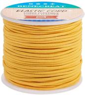 🌟 elevate your jewelry craft making with benecreat gold elastic cord - 2mm, 55 yards logo
