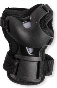 img 4 attached to Rollerblade Skate Gear: Unisex Wrist Pad Protective Gear for Multi Sport Protection in Black