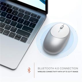 img 3 attached to Satechi Aluminum M1 Bluetooth Wireless Mouse With Rechargeable Type-C Port - Compatible With Mac Mini Computer Accessories & Peripherals