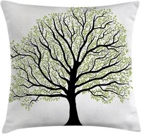img 1 attached to Ambesonne Pillow Cushion Branches Decorative Kids' Home Store