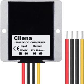 img 1 attached to Cllena DC 8V-40V to 12V 10A Waterproof Buck Boost Converter for Golf Cart Club Car LED Light