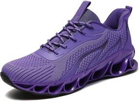 img 3 attached to Stylish and Versatile Men's Fashion Sneakers for Running, Walking, and Athletics