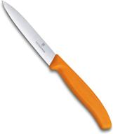 🍊 victorinox swiss classic orange paring knife, 3.9-inch logo