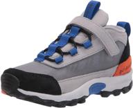 columbia youth borough hiking cobalt boys' shoes: premium outdoor footwear for exploring and adventure logo