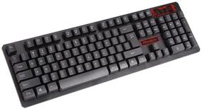 img 4 attached to 🎮 Wireless Gaming Keyboard and Mouse Combo - 104 Key USB, Adjustable DPI for PC/Laptop/Computer