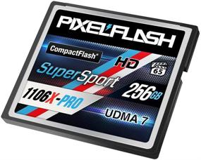 img 3 attached to 💾 PixelFlash Supersport 1106X Pro CompactFlash Memory Card: High-Speed Transfer up to 167MB/s, Ideal for Photo and Video Storage (256GB)